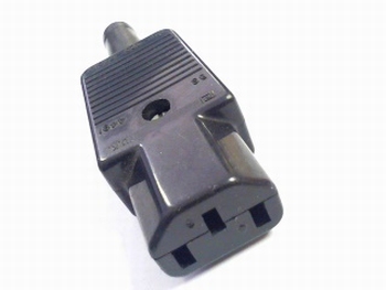 Power plug 230V suitable for chassis male