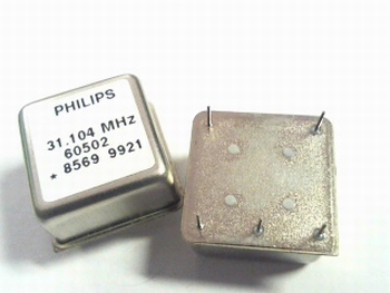 Quartz kristal oscillator 31,104 mhz