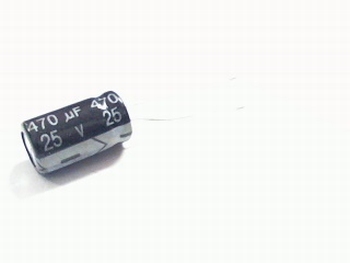 10 x electrolytic capacitors 470 uf - 25 volts