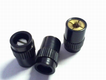 Spantangknop voor 2-2.5 mm as zonder kapje