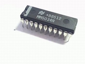 MM5034N Octal 80 bit static shift register