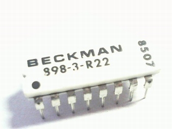Resistor array 8x 22 ohm
