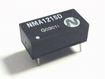 NMA1215D unregulated DC-DC,+/-15V 1W