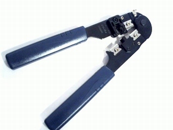 Crimping tool for  6P6/RJ12, 6P4C/RJ11 and 6P2C connectors