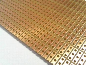 Test PCB 100mm X 50mm dot /stripe