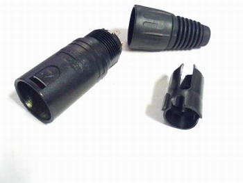 NC4MX-B Neutrik XLR connector 4 pin male