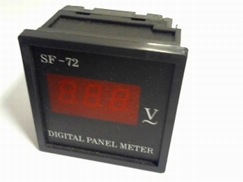 Digitale paneelmeter 0-5 volt AC