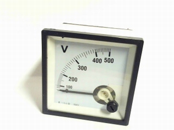 paneelmeter 0-500 ampere AC