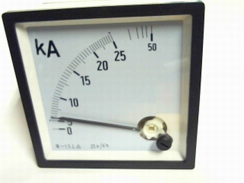 paneelmeter 25KA/5A AC