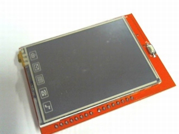 2,4" inch TFT Touch Screen with SD entry