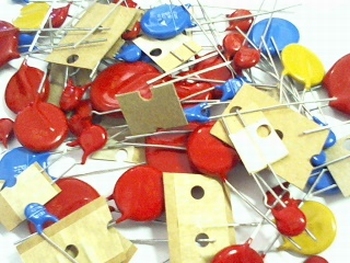Varistor grabbag with +/- 9 types, +/- 45 pieces total