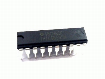 TPIC6B595N 8 bit shift register