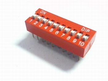 Dip switch 10 in 1