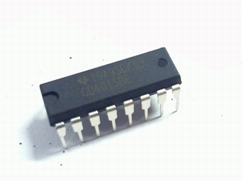 CD4015 Dual 4-stage Static Shift Register 16 pin DIP