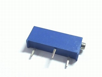 Precisie instelpotentiometer 20K lang liggend