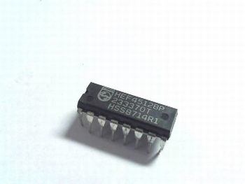 HEF4512 8 channel data selector DIP 16