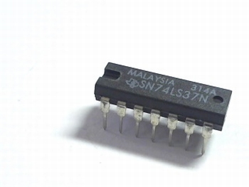 74LS37 QUAD 2-INPUT NAND BUFFER