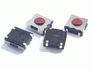 Pushbutton red SMD