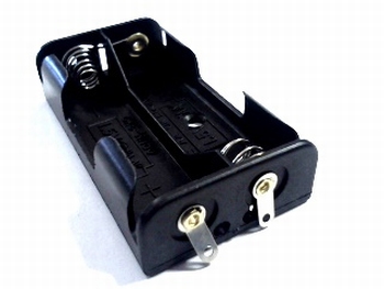 Batterijhouder 2 x AA soldeeraansluiting