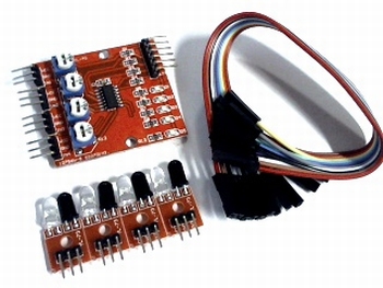 4 channel Line Tracking Sensor Module.