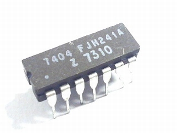 FJH241 -TTL sextuple 1-input inverter (7404) NOS