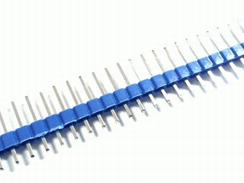 Connecting strip 40 pins color Blue