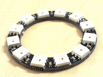 Round LED Module with 12 RGB WS2812B LEDS