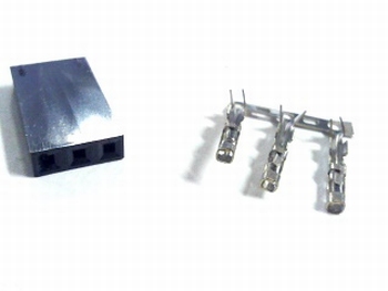 Header krimp plug female 3 pin