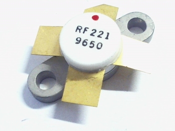 MRF221 NPN RF Power Transistor, 12.5 V, 175 MHz, 15Watt