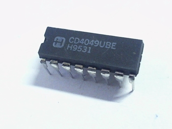 CD4049 Hex Inverting Buffer/Converter