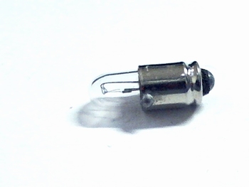Miniatuur lampje 12V 40ma met midget fitting