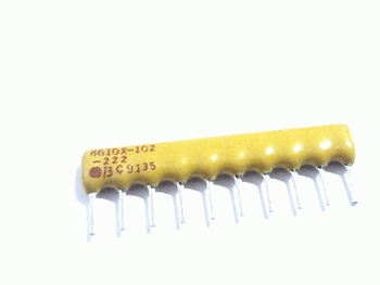 Resistor array 9x 2K2