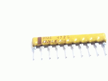 Resistor array 9x 4K7