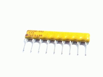 Resistor array 8 x 47K - 9 pins