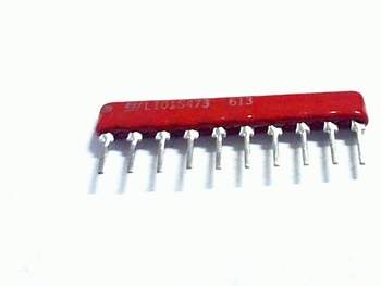 Resistor array 9 x 47K - 10 pins