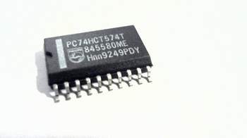 74HCT574T Octal D-type flip-flop; positive edge-trigger SMD