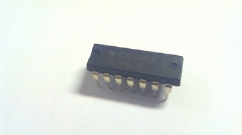 74HC21  Dual 4-input positive AND gate DIP14