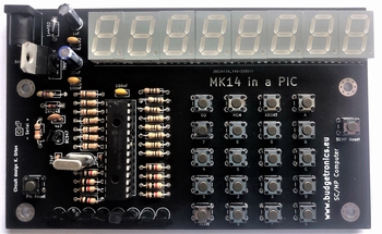 Cambridge Mk14 in a PIC computer bouwkit