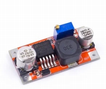 Regelbare DC-DC step down voeding Input 4-40V Output 1,5-30V