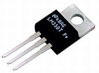 LM350 voltage regulator