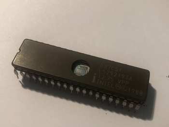 D87C51 Intel Microcontroller 4K UV ERASABLE EPROM