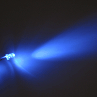 Flashing led blue 3mm