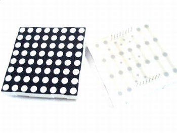 Led dotmatrix display rood 8x8