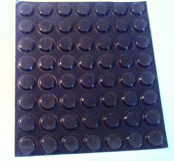 Rubber feet 56 pieces