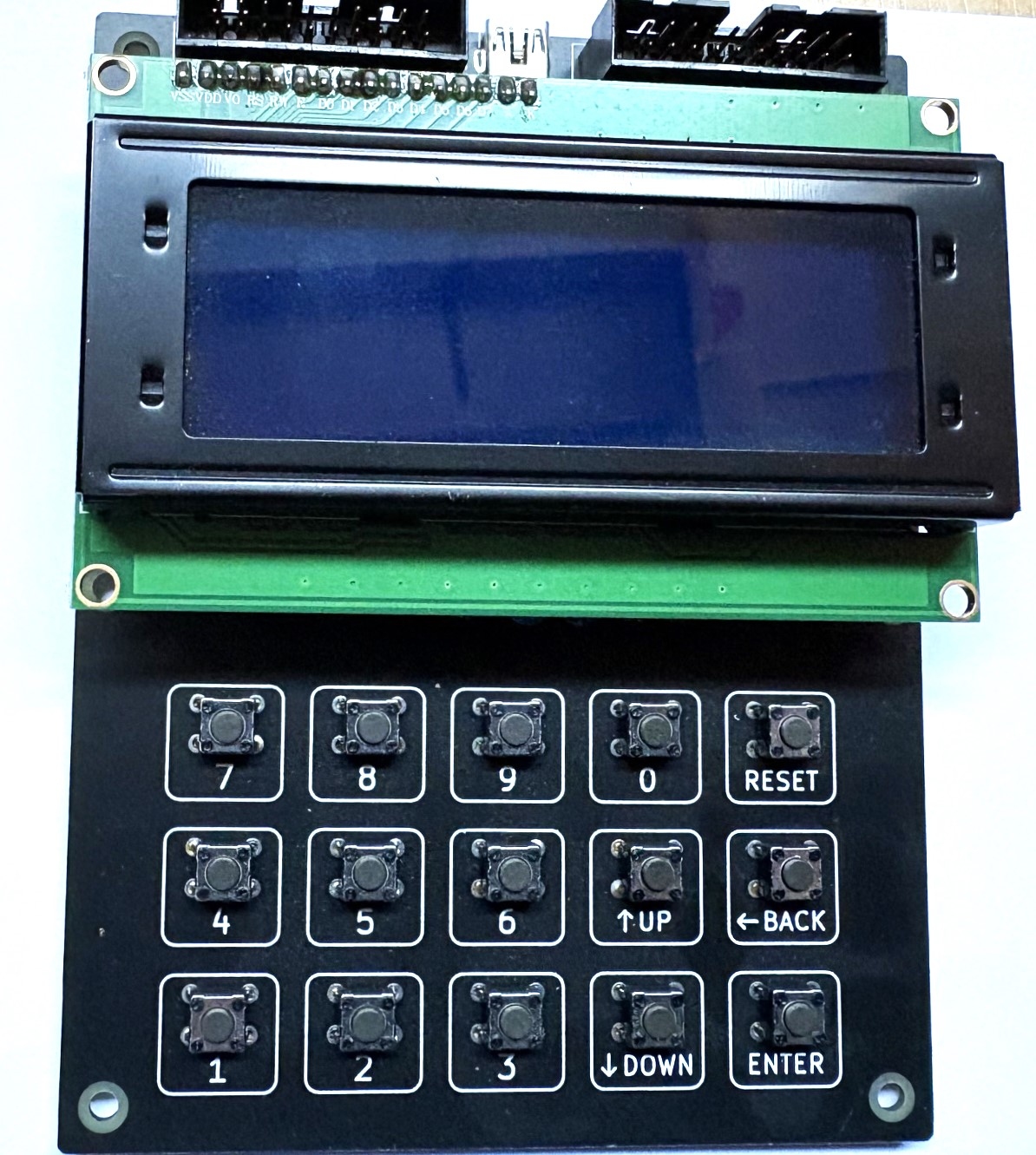 Compleet opgebouwde Mynor single board computer + alle uitbreidingen