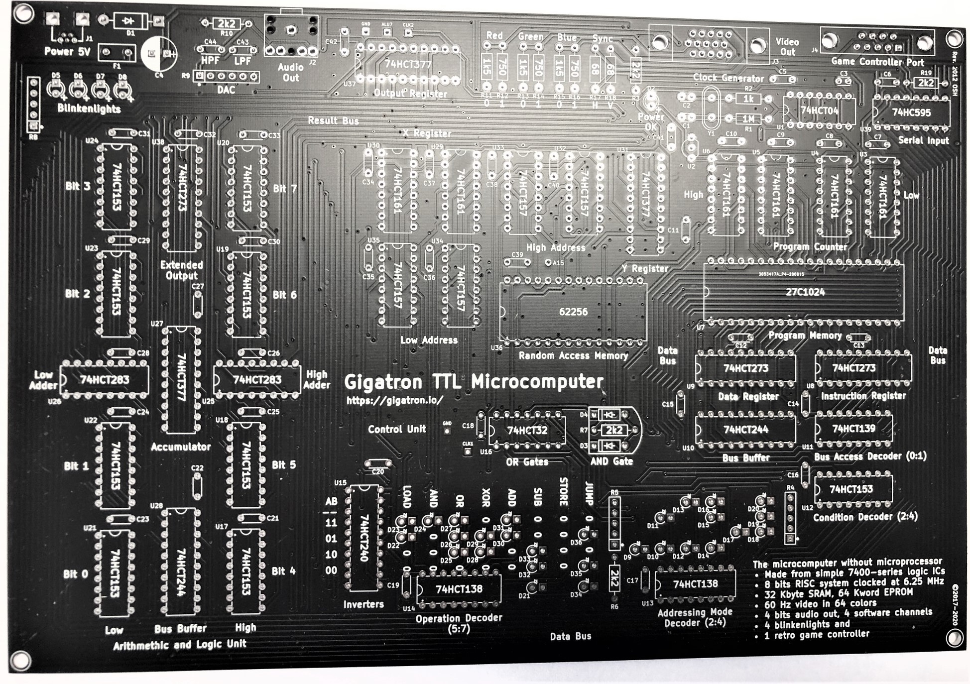 GIGATRON retrocomputer building kit