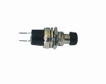 Push switch with open contact black