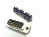 Sub D 15 pins male connector for PCB