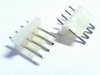 Header 4 pins recht wit - 4mm