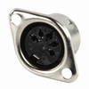 DIN chassis deel 5-polige female